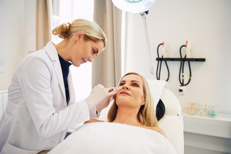 dermatologist in a clinic in melbourne